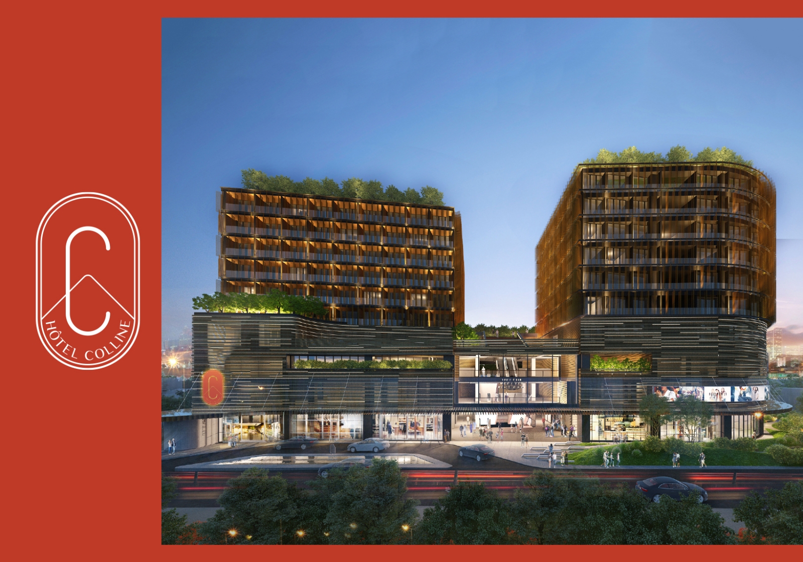 hotel colline branding