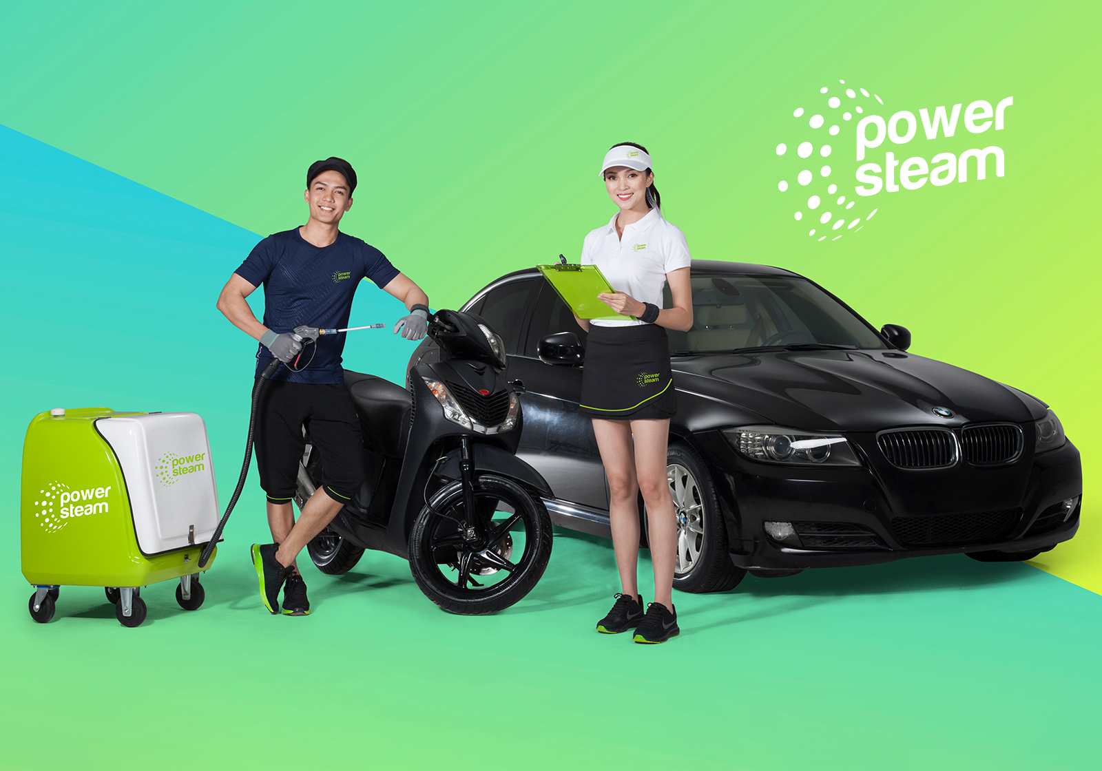 Power Steam Branding